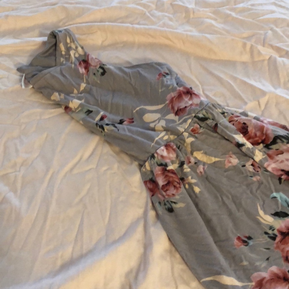 Floral maxi dress